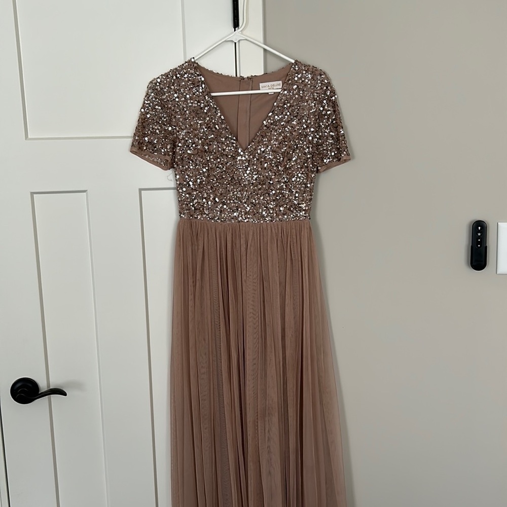 Sequenced Bridesmaid Dress